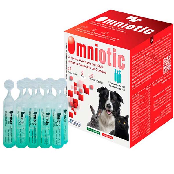 OMNIOTIC Limpieza Avanzada de los Oídos 20 x 5ml