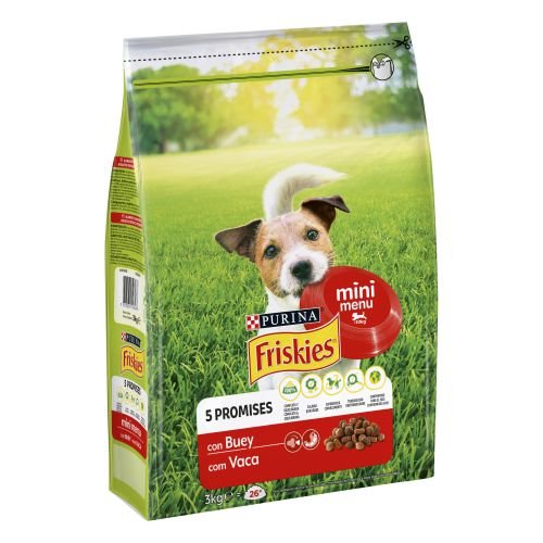 FRISKIES Dog MINI Adulto Buey 3kg