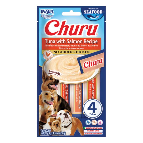 Churu DOG Receta de Atún con Salmón 12(4x14)