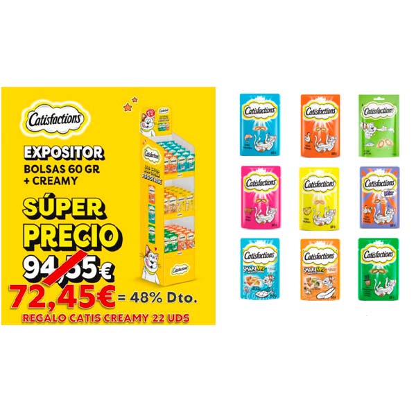 EXPOSITOR CATISFACTION Creamy 1.50eur 2025