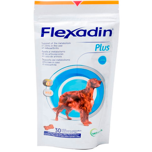 Flexadin Plus Perros +10kg 30 comprimidos