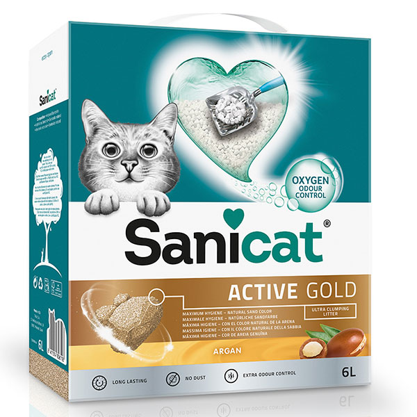 ARENA AGLOMERANTE ACTIVE GOLD Argan 6L