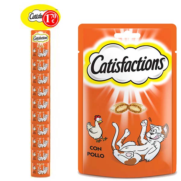 TIRA CATISFACTION POLLO (20uds) 1,7€
