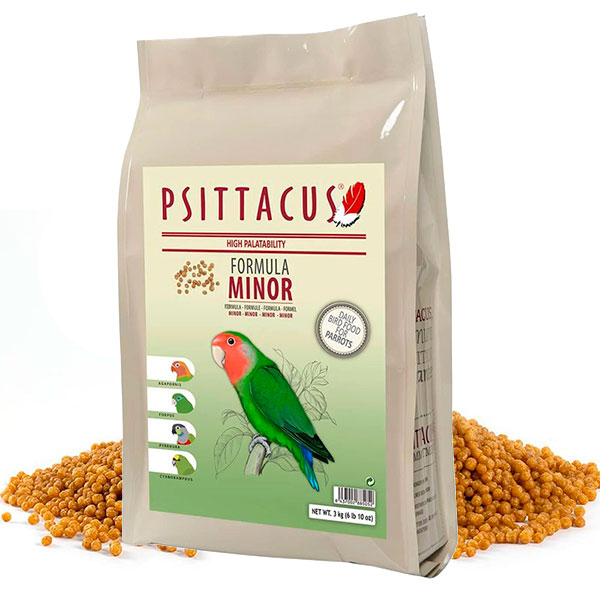 PSITTACUS PIENSO MINOR 3KG