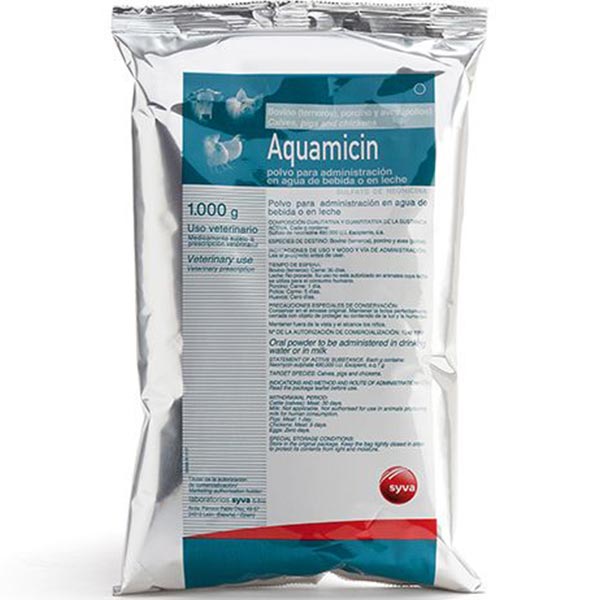 AQUAMICIN POLVO SOLUBLE 1kg