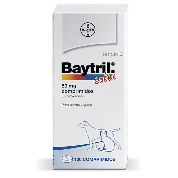 BAYTRIL SABOR 50mg 100comp