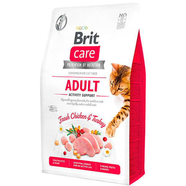Brit CARE Cat GF Activity Support 2kg