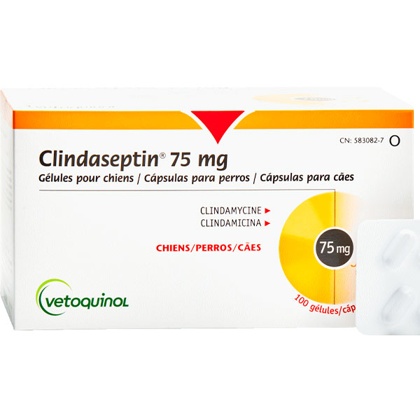 CLINDASEPTIN 75 100COMP