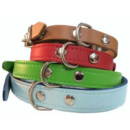 COLLAR CUERO LISO 45cm 1cm