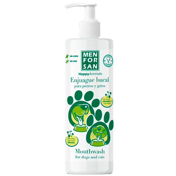 ENJUAGUE BUCAL ANTISARRO PERRO Y GATO 500ml