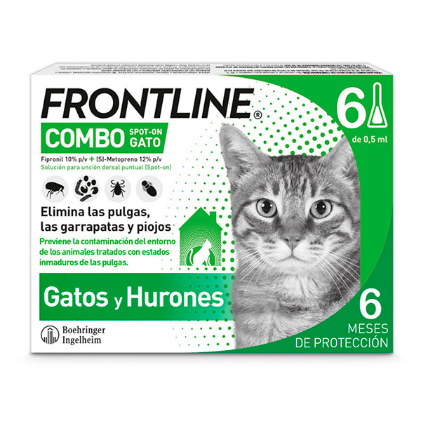 FRONTLINE COMBO GATOS 6P.