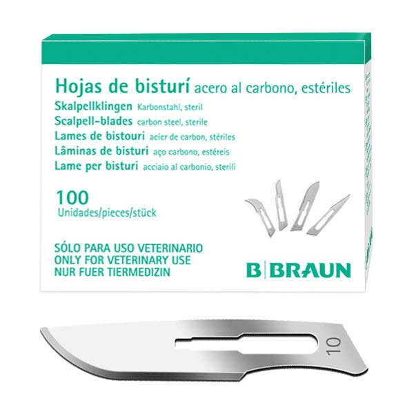 HOJA BISTURI Nº 10 100ud