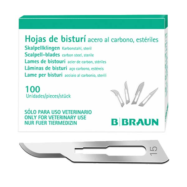 HOJA BISTURI Nº 15 100ud