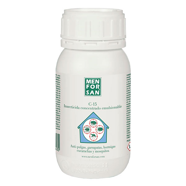 INSECTICIDA CONCENTRADO C15 250ml