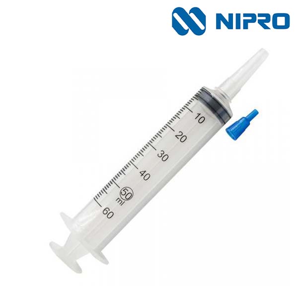 JERINGA 50CC 3PIEZAS + CATETER CONO 1UD