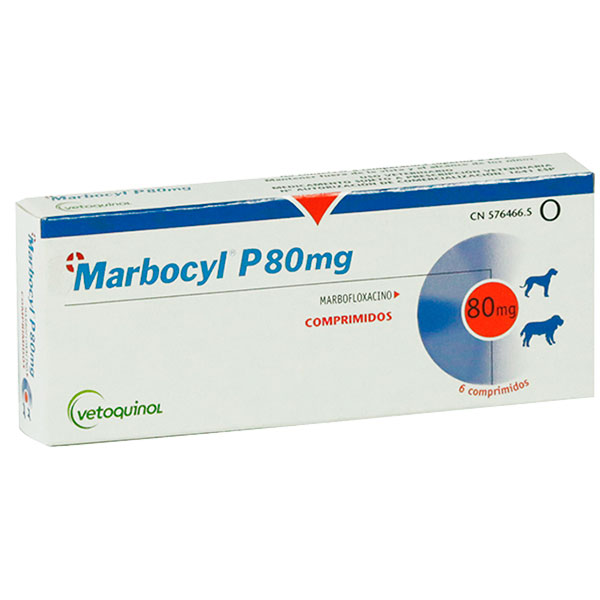 MARBOCYL P 80 MG 6COMP