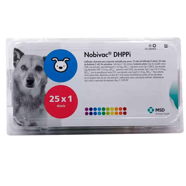 NOBIVAC DHPPI 25 Dosis