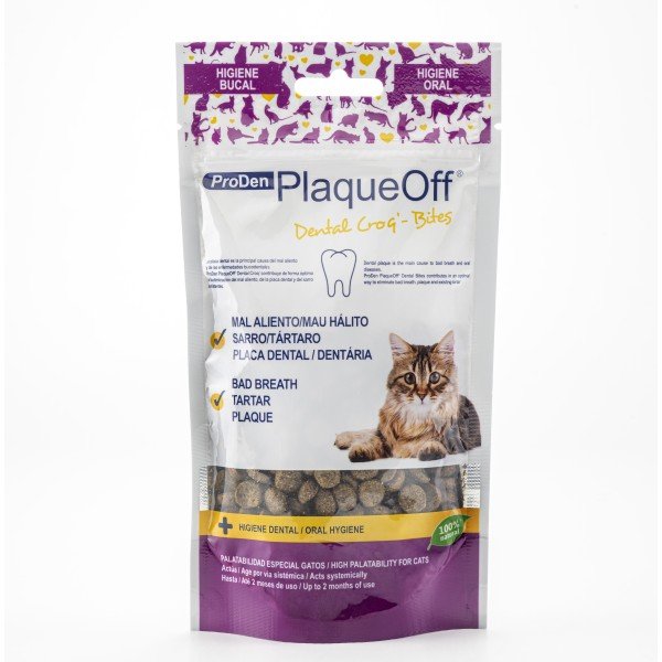 PLAQUE OFF CROQUETA GATO 60 G