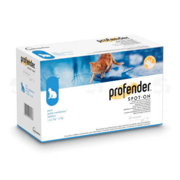 PROFENDER GATO 20x0,70 ml 2,5-5kg