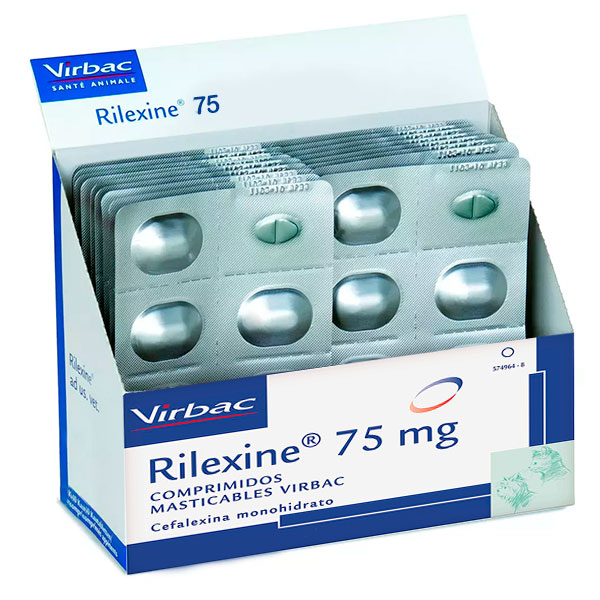 RILEXINE MASTICABLES 75 mg (140 cp)