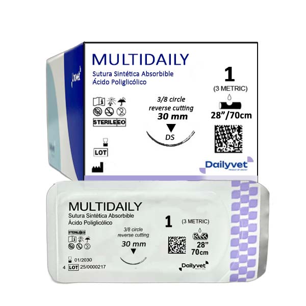 MULTIDAILY 1 PGA "△" (12ud) SUTURA