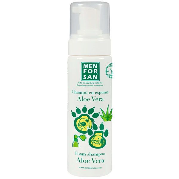 CHAMPU ESPUMA ALOE VERA (Roedores y Hurones) 200ml