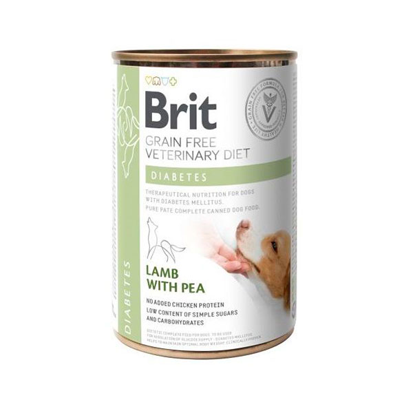 WET BD DOG DIABETIC 6x400GR