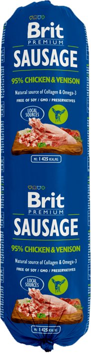 WET EMBUTIDO Pollo y Venado 12x800 gr