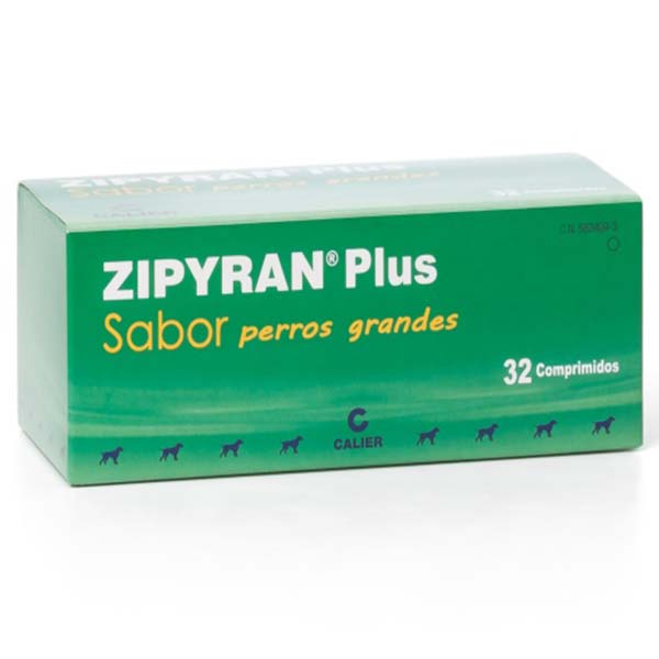 ZIPYRAN PLUS SABOR PERROS GRANDES 32 COMP