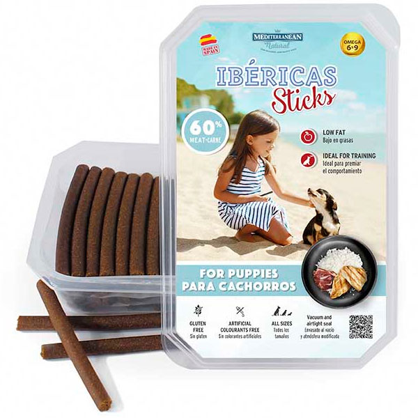 IBERICAS STICKS PUPPIES 70U 800GR