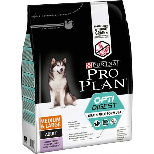 PROPLAN Adult Digest Pavo GRAIN FREE 2,5kg