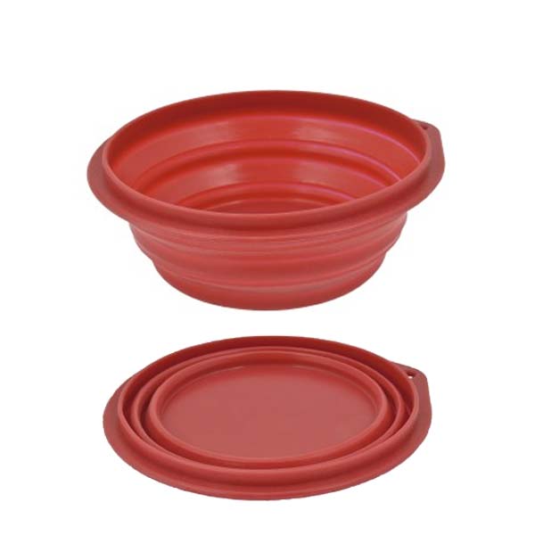 COMEDERO VIAJE SILICONA 1000ml (UMV 3uds.)