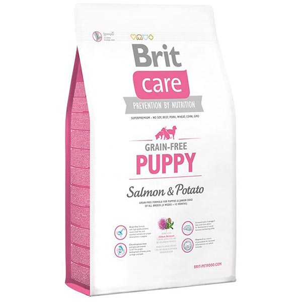 Brit Care Dog GF Puppy Salmón 3kg