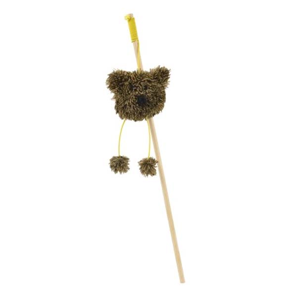 VARA CON PELUCHE OSITO 45CM (U.M.V 3uds)