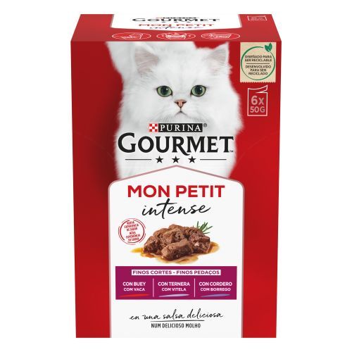 Mon Petit (Buey, Ternera y Cordero) 8x(6x50g)