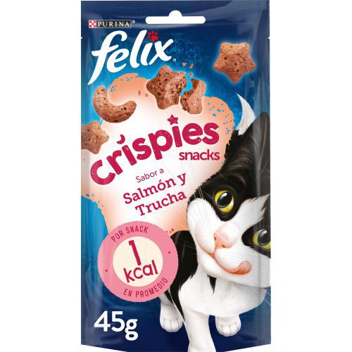 FELIX CRISPIES Salmón y Trucha 8x45gr