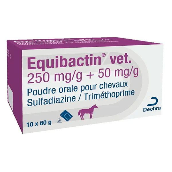 EQUIBACTIN POLVO ORAL 250/50MG 10x60GR