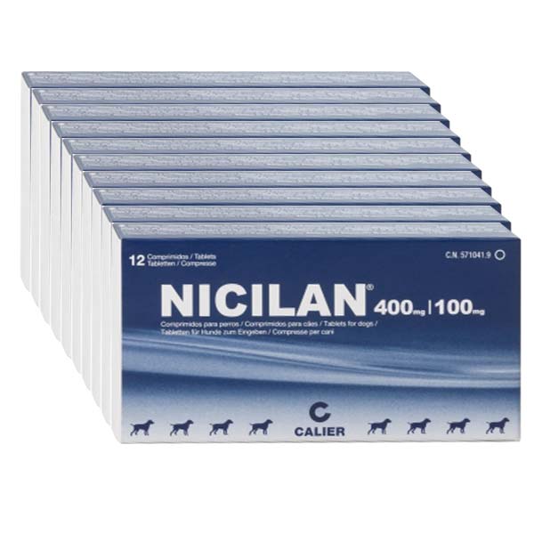 NICILAN 400/100 10x12 comprimidos
