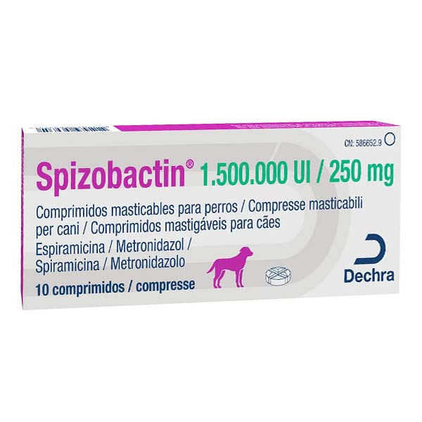 SPIZOBACTIN 250mg 10comp