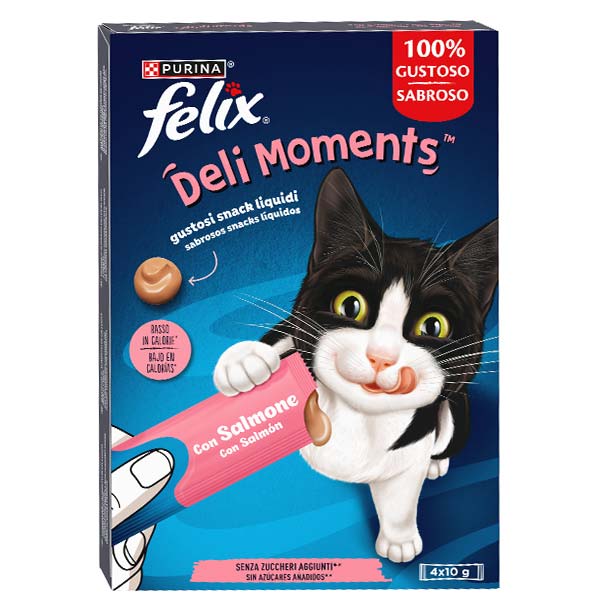 FELIX Deli Moments Salmón 11(4x10g)