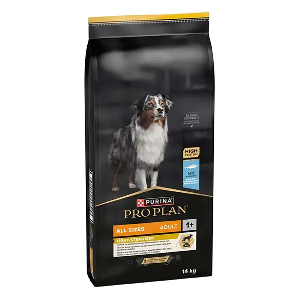 PROPLAN Adult Light Sterilized (Pescado blanco) 14kg