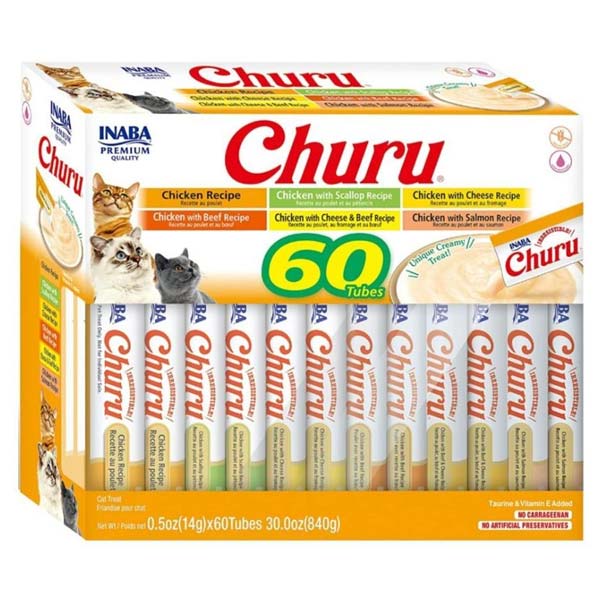 Churu CAT Variedades de Pollo (60x14g)