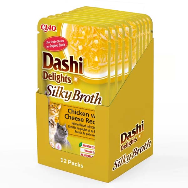 Dashi Delight Silky Broth Pollo y Queso (12x40g)