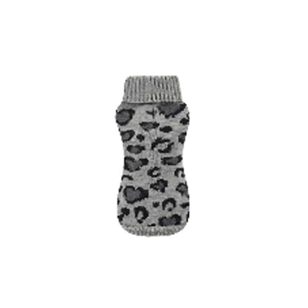 JERSEY PUNTO LEOPARD GRIS 50CM