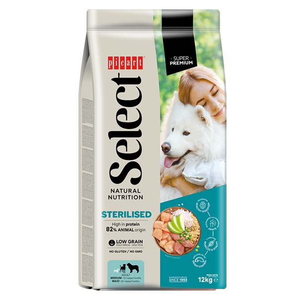 SELECT ADULT STERILISED Pollo y arroz 12KG