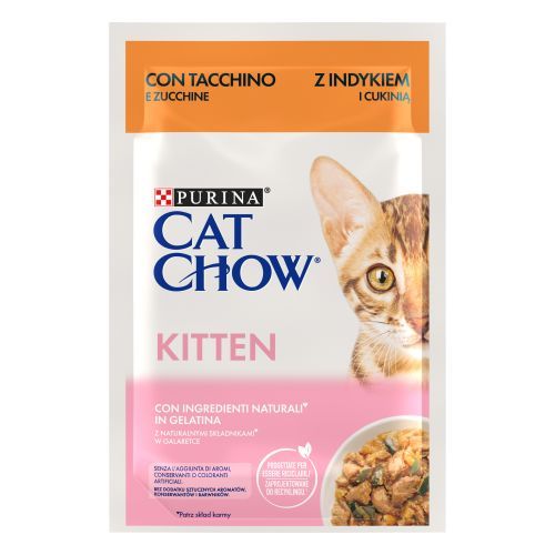 [12527736] WET CAT CHOW KITTEN Pavo 26x85g