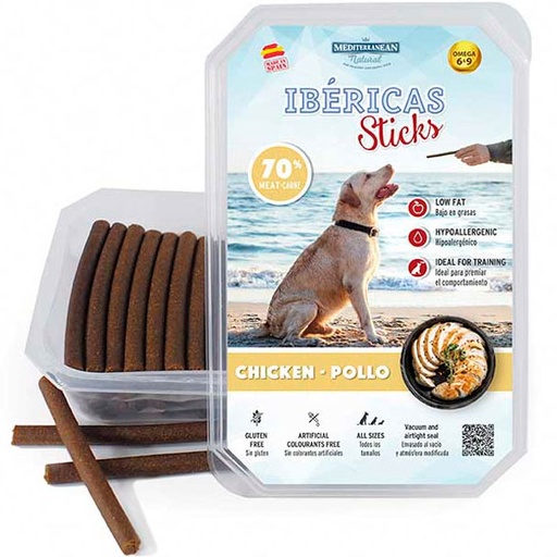 [68069-9] IBERICAS STICKS POLLO 70U 800GR
