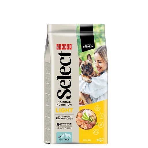 [01022203] SELECT MINI ADULT Ligth Pollo y arroz 3KG