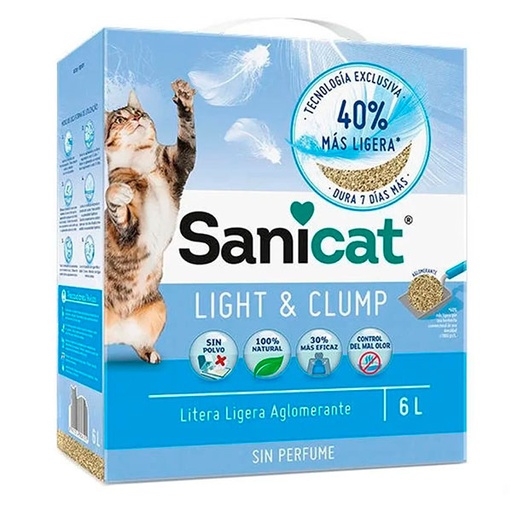 [PSANLIGCE36L31] ARENA AGLOMERANTE LIGERA Y LIMPIA 6L