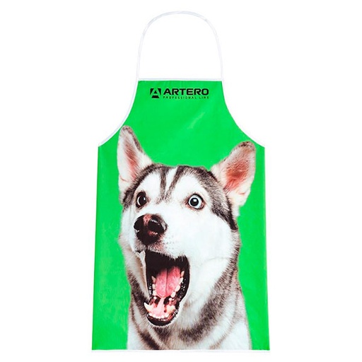 [W414] _ARTERO DELANTAL DOGGY VERDE